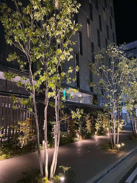 三井ガーデンホテル福岡中洲川端のエントランス