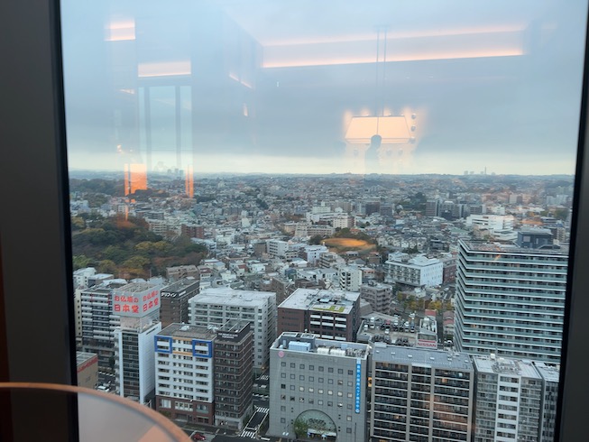 ウェスティンホテル横浜 コーナーキングシティの景色